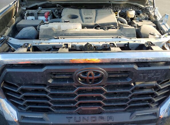 5TFLA5EC2PX019953 2023 TOYOTA TUNDRA Silver უკანა სალონის ხედი
