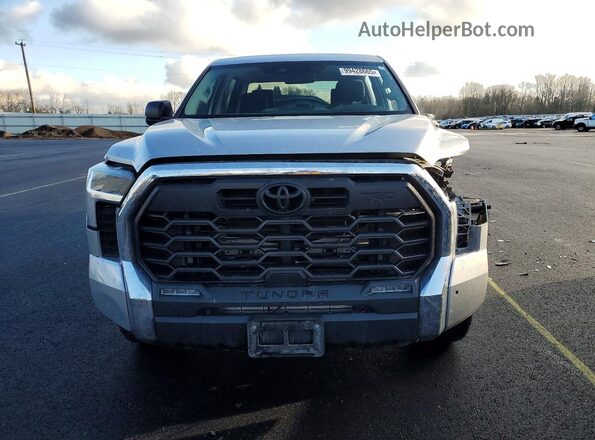 5TFLA5EC2PX019953 2023 TOYOTA TUNDRA Silver წინა ხედი