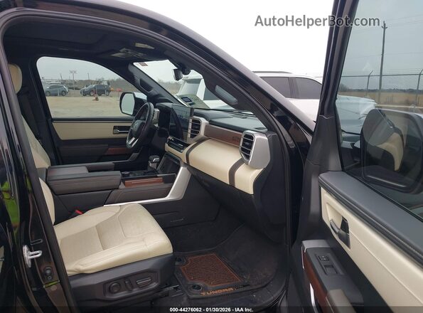 5TFMA5AB0NX015642 2022 TOYOTA TUNDRA Black Vista interior delantera