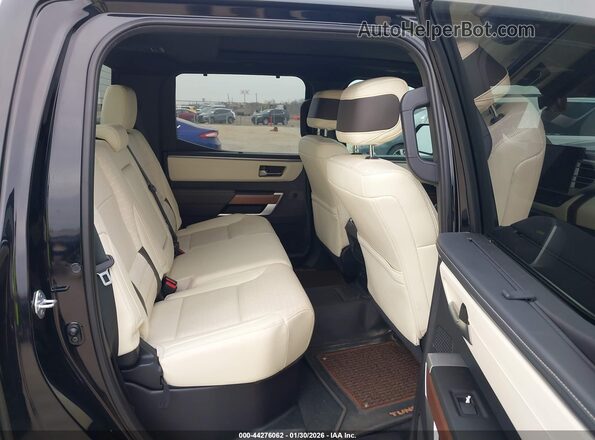 5TFMA5AB0NX015642 2022 TOYOTA TUNDRA Black Vista de la etiqueta del VIN