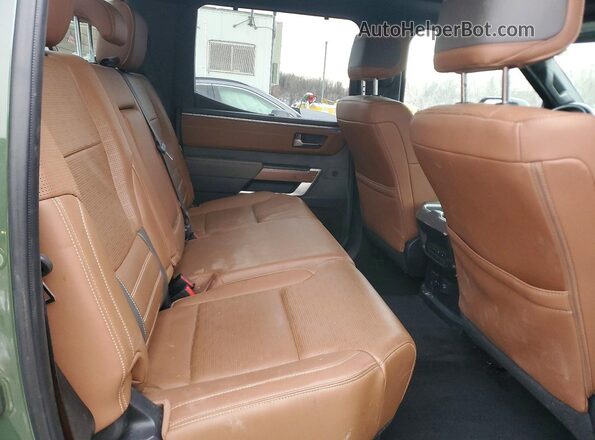 5TFMA5DB3PX103132 2023 TOYOTA TUNDRA Green Widok tylnych siedzeń