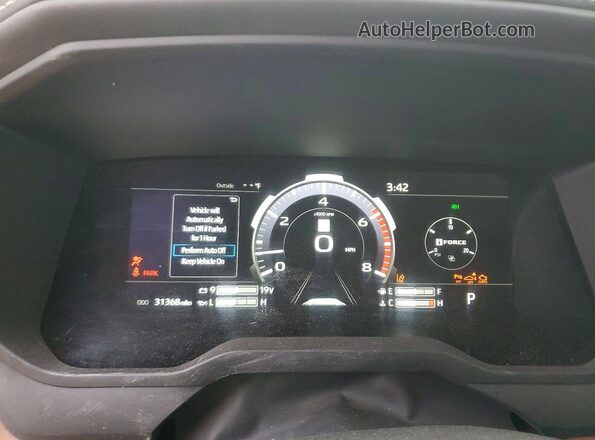 5TFMA5DB3PX103132 2023 TOYOTA TUNDRA Green Widok zestawu wskaźników