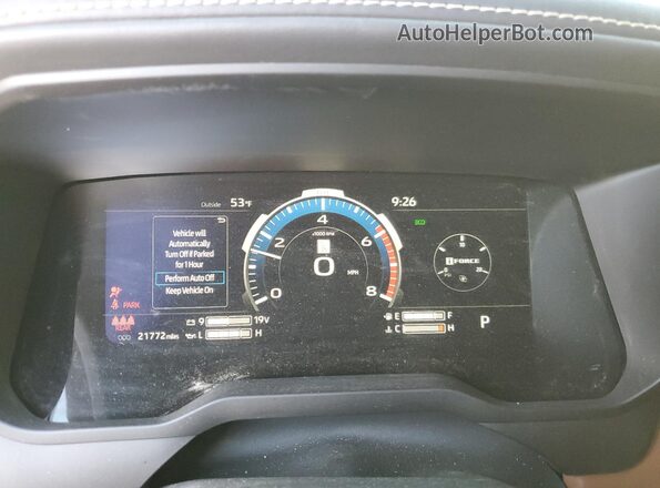 5TFMA5DB9RX173947 2024 TOYOTA TUNDRA Blue Vista del cuadro de instrumentos