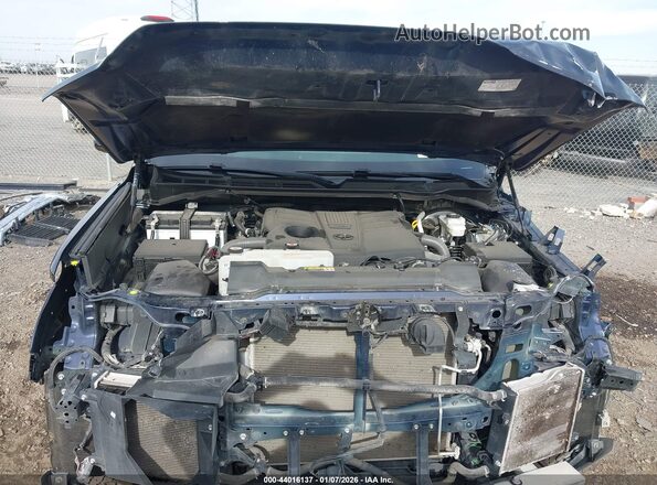 5TFMA5DBXNX049616 2022 TOYOTA TUNDRA Синий Вид сзади