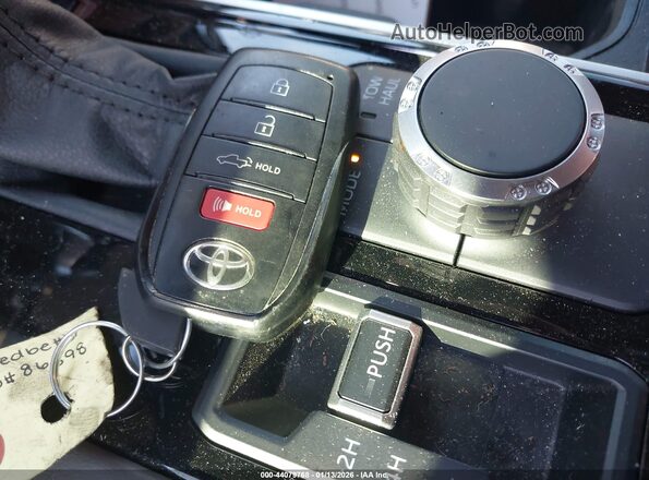 5TFMC5DB0RX077490 2024 TOYOTA TUNDRA HYBRID Gray Dashboard view