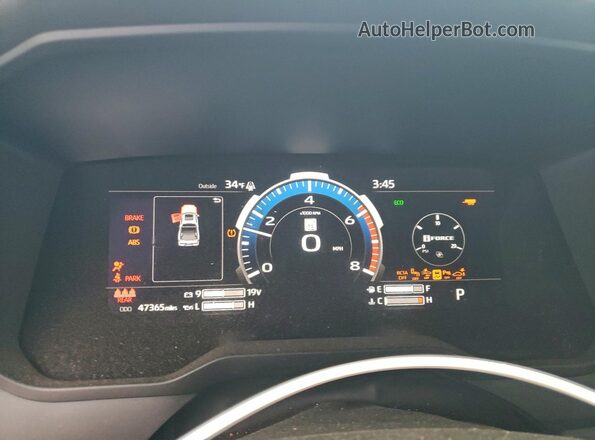 5TFNA5DB0PX105960 2023 TOYOTA TUNDRA Gray Widok zestawu wskaźników