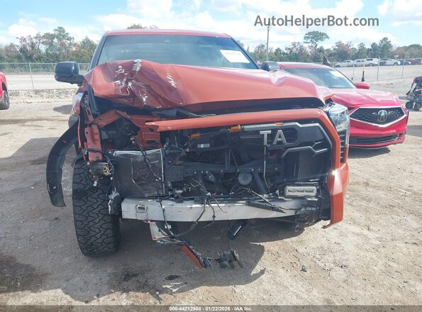 5TFPC5DB9RX045098 2024 TOYOTA TUNDRA HYBRID Orange Vista del cuadro de instrumentos