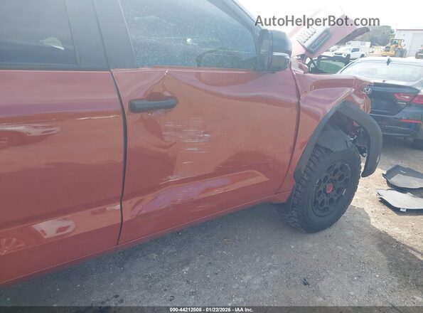 5TFPC5DB9RX045098 2024 TOYOTA TUNDRA HYBRID Orange Vista frontal