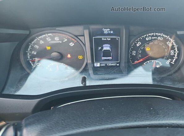 5TFRX5GN2KX146461 2019 TOYOTA TACOMA  Widok naklejki z numerem VIN