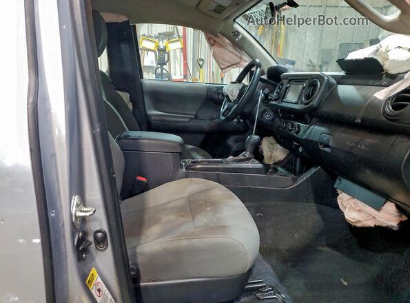 5TFSX5EN4GX045773 2016 TOYOTA TACOMA Silver Вид задніх сидінь
