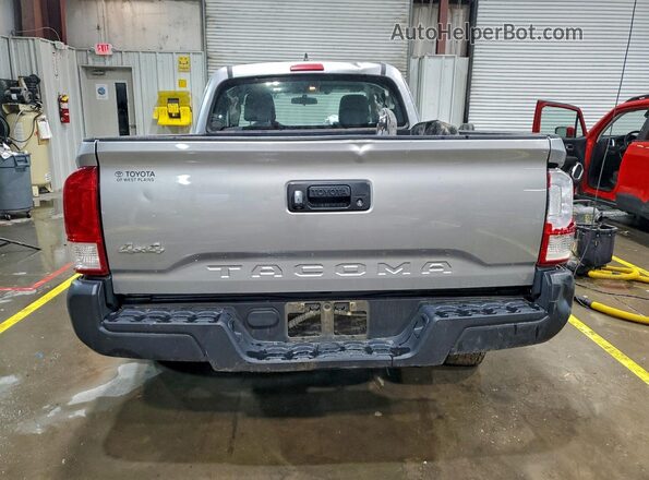 5TFSX5EN4GX045773 2016 TOYOTA TACOMA Silver Вид ззаду