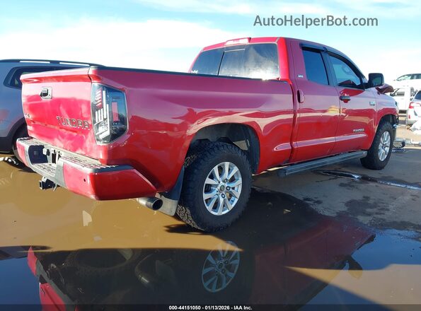 5TFUW5F16HX665985 2017 TOYOTA TUNDRA Red Tył prawy