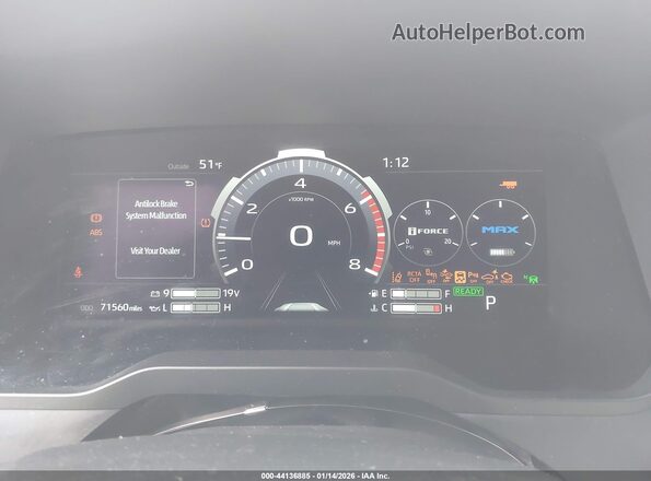 5TFVC5DB2PX030575 2023 TOYOTA TUNDRA HYBRID Black Widok tylnych siedzeń