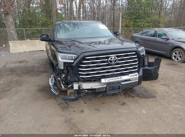 5TFVC5DB2PX030575 2023 TOYOTA TUNDRA HYBRID Black Widok z przodu