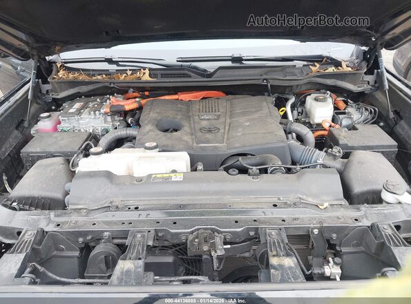 5TFVC5DB2PX030575 2023 TOYOTA TUNDRA HYBRID Black Widok z tyłu