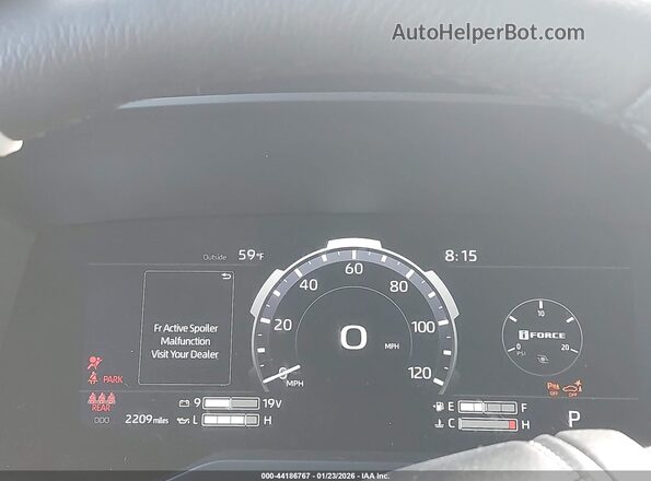 5TFWA5DB1TX364309 2026 TOYOTA LIMITED Серый Вид задних сидений