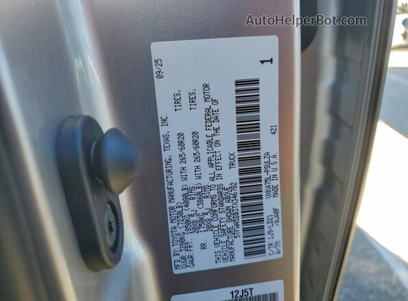 5TFWA5DB3TX346782 2026 TOYOTA LIMITED Silver Vista del compartimento del motor