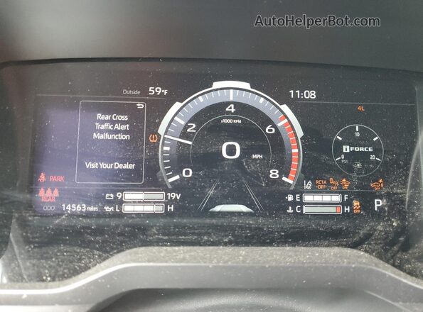 5TFWA5DB5RX185442 2024 TOYOTA LIMITED Серый Вид щитка приборов