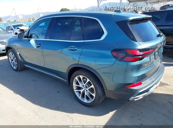 5UX13EU06R9S86382 2024 BMW X5 Green Задня ліва чверть
