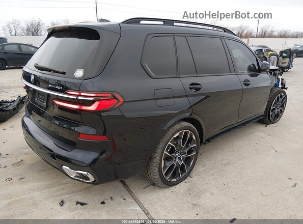 5UX23EM01S9Z62795 2025 BMW X7 Black Задня права чверть