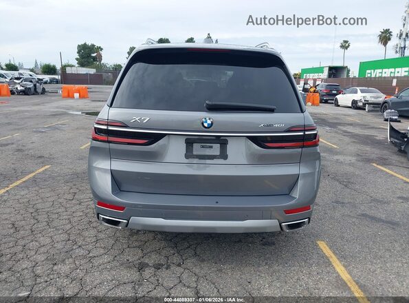 5UX23EM02S9W46547 2025 BMW X7 Silver 
