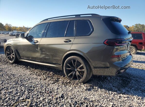 5UX23EM07R9U84831 2024 BMW X7 Brown Tył lewy