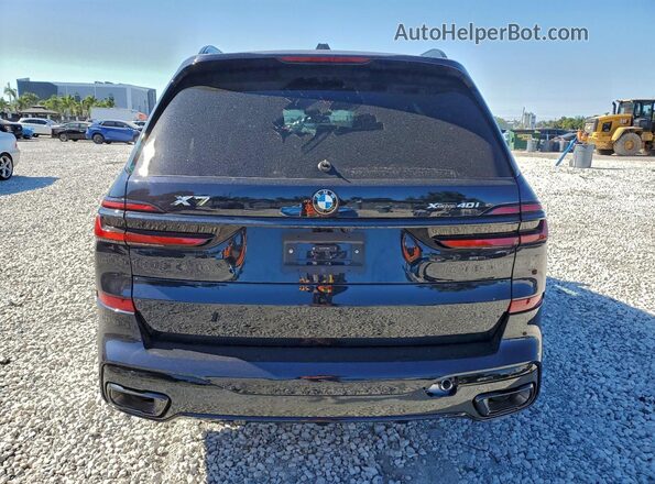 5UX23EM09T9045220 2026 BMW X7 Blue Вид ззаду