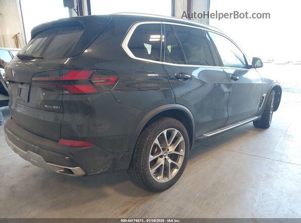 5UX23EU01S9Z23429 2025 BMW X5 Черный Задняя правая четверть