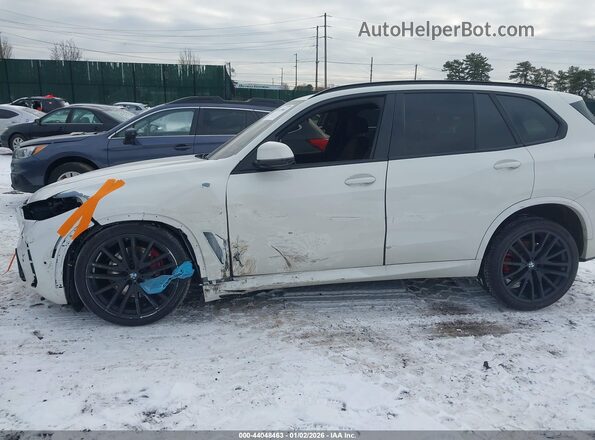5UX23EU07R9T45539 2024 BMW X5 White Widok wnętrza 360 stopni