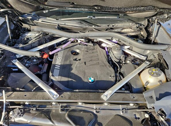 5UX23EU07R9U69309 2024 BMW X5 Black Engine compartment view