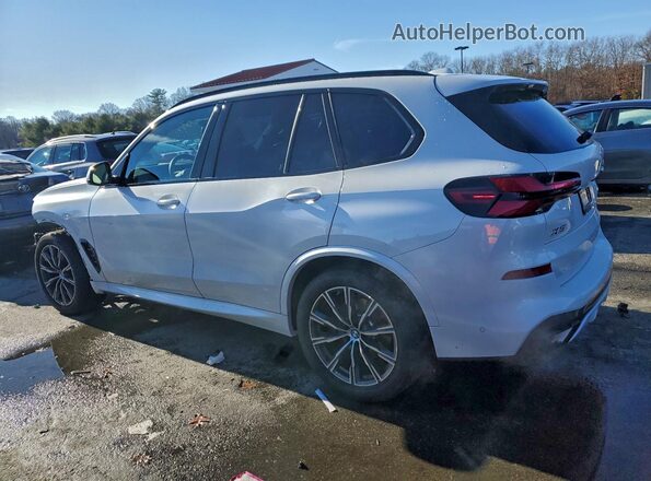 5UX23EU08S9Z37747 2025 BMW X5 White უკანა მარცხენა