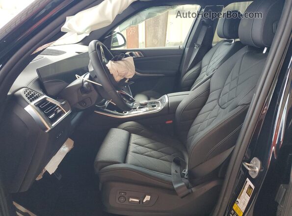 5UX23EU0XR9S36332 2024 BMW X5 Blue წინა სალონის ხედი