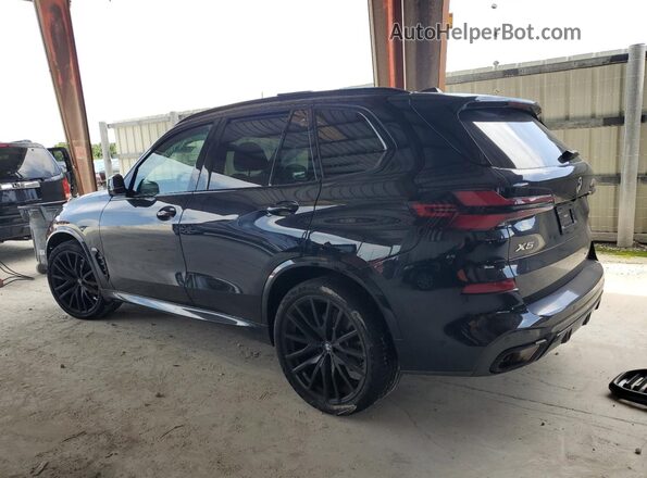 5UX23EU0XR9S36332 2024 BMW X5 Blue უკანა მარცხენა