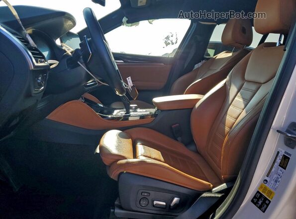 5UX2V1C01L9B83681 2020 BMW X4 White 