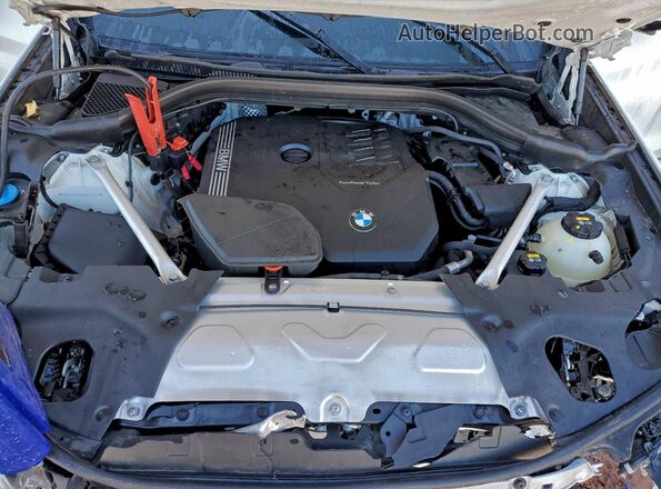 5UX2V1C01M9H34287 2021 BMW X4 Белый Вид подкапотного пространства