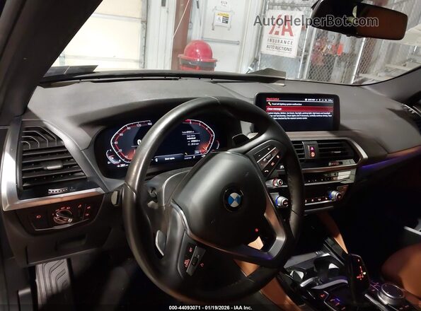 5UX2V1C04M9D87148 2021 BMW X4 Серый 