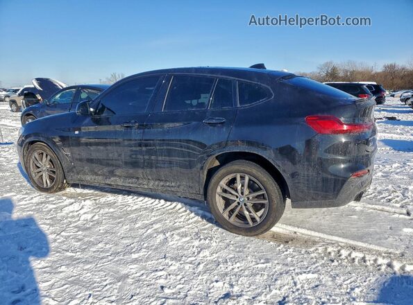 5UX2V1C08M9H97242 2021 BMW X4 Black უკანა მარცხენა