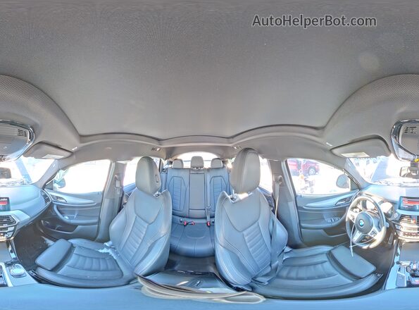 5UX2V1C08M9H97242 2021 BMW X4 Black სალონის 360-გრადუსიანი ხედი