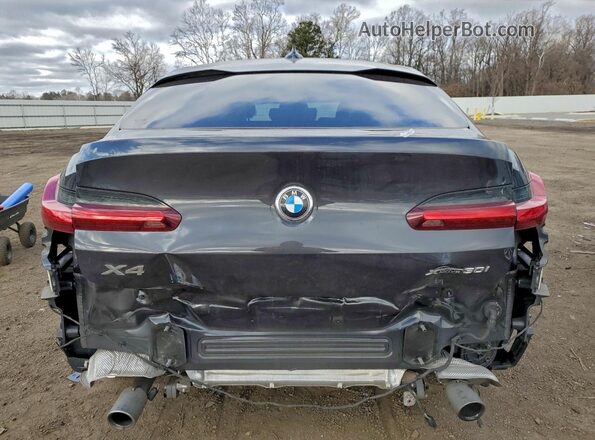 5UX2V1C09M9D82561 2021 BMW X4 Gray Вид ззаду