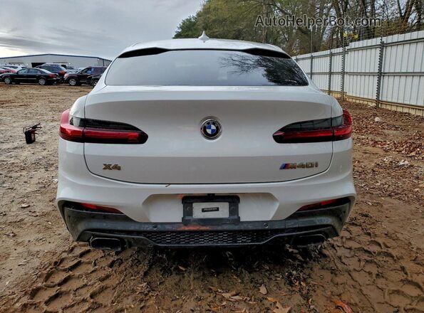 5UX2V5C05M9F33273 2021 BMW X4 White Widok z tyłu