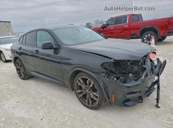 5UX2V5C07M9G68898 2021 BMW X4 Black Przód prawy