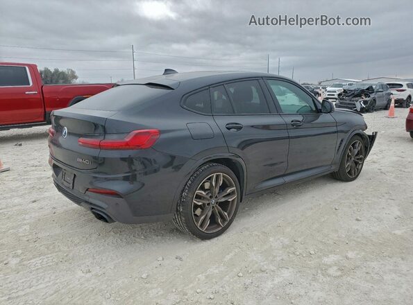 5UX2V5C07M9G68898 2021 BMW X4 Black Tył prawy