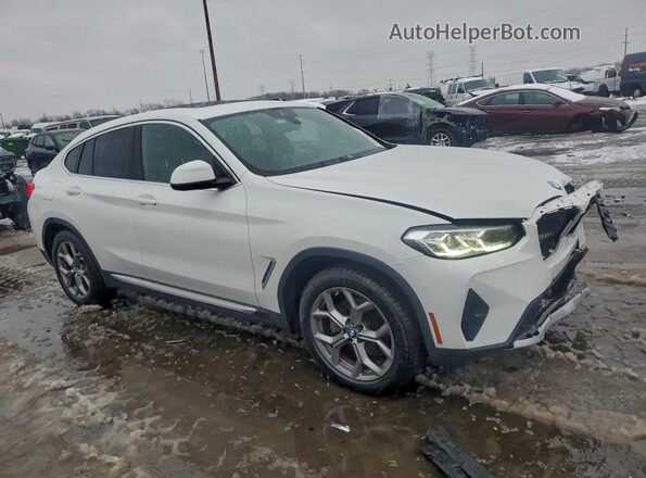 5UX33DT01P9R65977 2023 BMW X4 White Передня права чверть