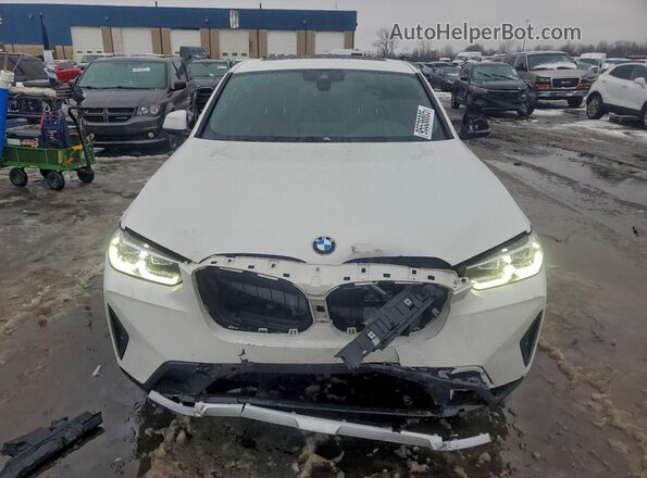 5UX33DT01P9R65977 2023 BMW X4 White Вид спереду