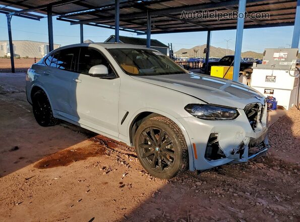 5UX33DT02S9133301 2025 BMW X4 Gray Передня права чверть
