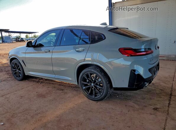 5UX33DT02S9133301 2025 BMW X4 Gray Задня ліва чверть