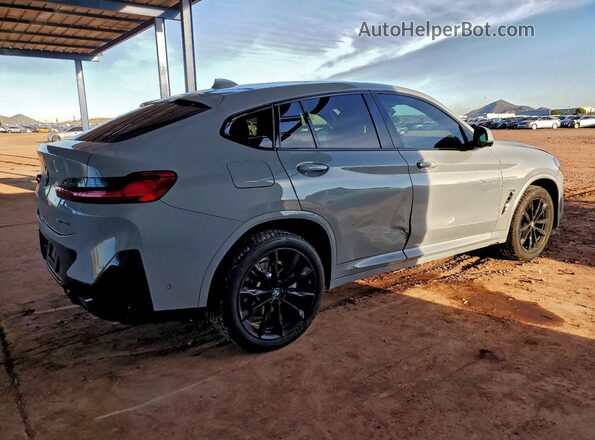 5UX33DT02S9133301 2025 BMW X4 Gray Задня права чверть