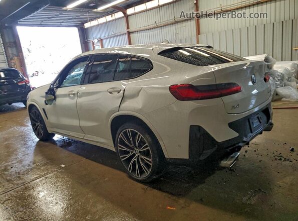 5UX33DT04N9K90431 2022 BMW X4 White Trasero izquierdo