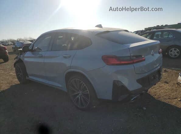 5UX33DT07N9L98039 2022 BMW X4 Gray Հետևի ձախ