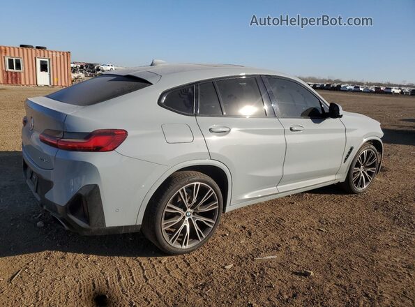 5UX33DT07N9L98039 2022 BMW X4 Gray Հետևի աջ
